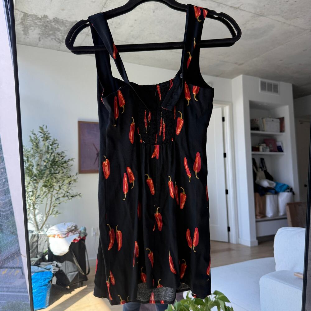 Reformation Gabin Chili Pepper Dress - Picture 3 of 5